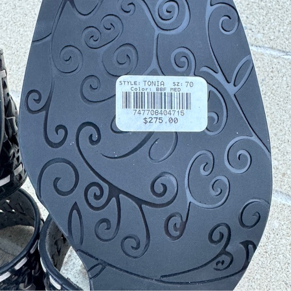 BRIGHTON Tonia Block Heels Sandals NWT Sz 7 - Picture 9 of 15